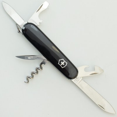 Швейцарский нож Victorinox Swiss Army Spartan (Викторинокс Спартан), черный 4001638 фото