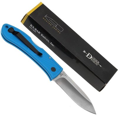 Нож KA-BAR Dozier Folding Hunter 4062 BLUE 4008334 фото