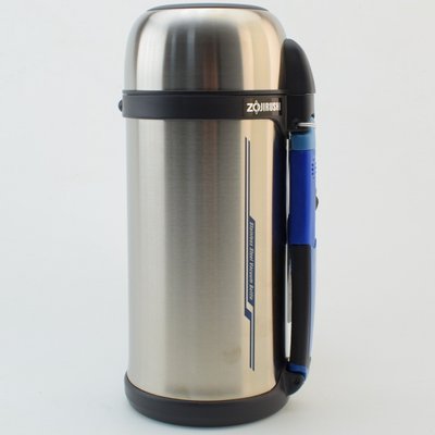Термос ZOJIRUSHI SF-CС15XA 1.5 л (складная ручка+ремешок) ц:стальной 1678.00.18 фото