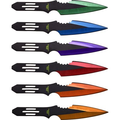 Набір метальних ножів Perfect Point PP-595-6MC, 6 штук 4008581 фото