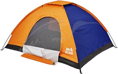 Палатка Skif Outdoor Adventure I, 200*150 cm orange-blue 389.00.84 фото