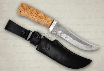 Нож АиР Клык рукоять карельская береза Z12.9.21.035 фото
