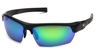 Поляризационные очки защитные 2в1 Venture Gear TENSAW Polarized (green mirror) зеркальные сине-зеленые 3ТЕНС-94П фото