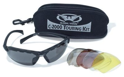 Защитные очки со сменными линзами Global Vision C-2000 KIT сменные линзы 1Ц2000 фото