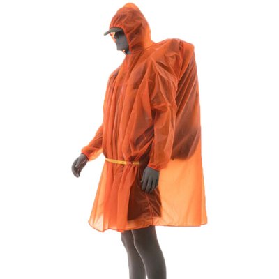 Пончо-дождевик 3F UL GEAR 15D nylon Sleeve orange 6970919905618 фото