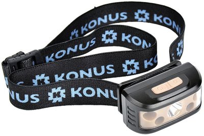 Налобный фонарь KONUS KONUSFLASH-7 236Lm аккумуляторный, USB зарядка 3924 фото