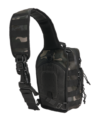 Тактическая сумка-рюкзак Brandit-Wea US Cooper sling medium (8036-4-OS) dark-camo 8036-4-OS фото
