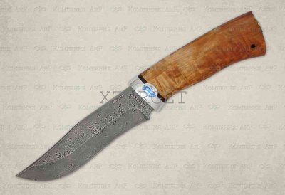 Нож АиР Клычок-3 рукоять карельская береза, сталь ZD-0803 Z12.9.21.046 фото