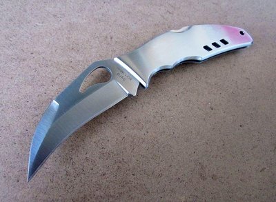 Нож Spyderco Byrd Crossbill, стальная рукоятка 87.06.07 фото