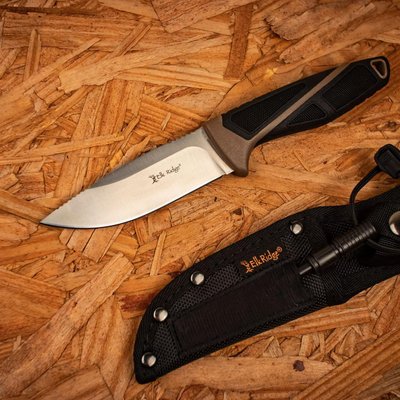 Нож тактический Elk Ridge ER-200-23BR с огнивом 4008794 фото