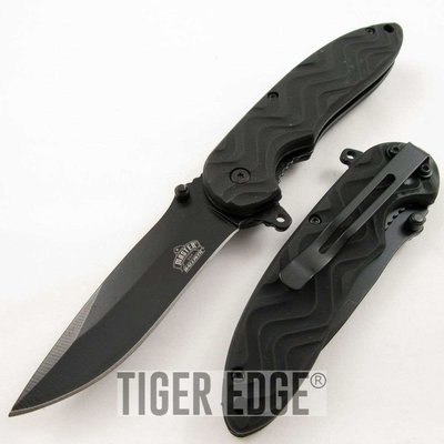 Черный складной нож MASTER USA MU-A036BK 4008791 фото