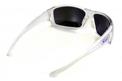 Открытыте защитные очки Swag CHILL'N (G-Tech™ green) зеркальные сине-зеленые 4ЧИЛЛ-94 фото