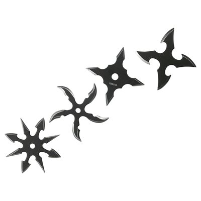 Мітальні зірочки ніндзя Perfect Point RC-107-4B, 4шт. 4008584 фото
