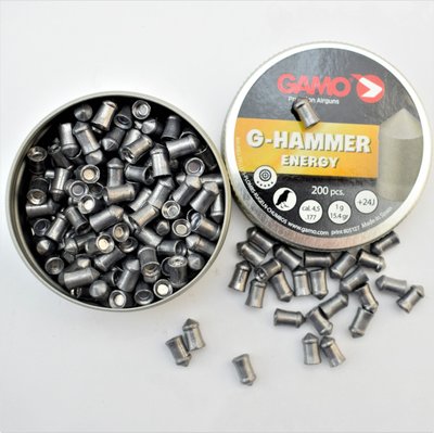 Пули Gamo G-Hammer 1.0 гр, 200 шт. кал.4,5 мм 1002869 фото