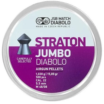 Пульки JSB Diabolo Straton Jumbo 5.50 мм, 1.03г (500шт) 1453.05.18 фото