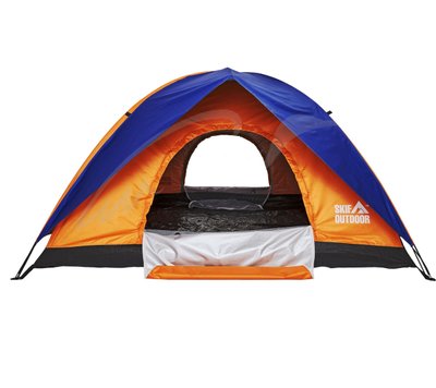 Туристическая палатка Skif Outdoor Adventure II Orange-Blue 200x200 cm 389.00.88 фото