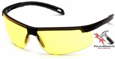 Открытыте защитные очки Pyramex EVER-LITE (amber) желтые 2ЕВЕР-30 фото