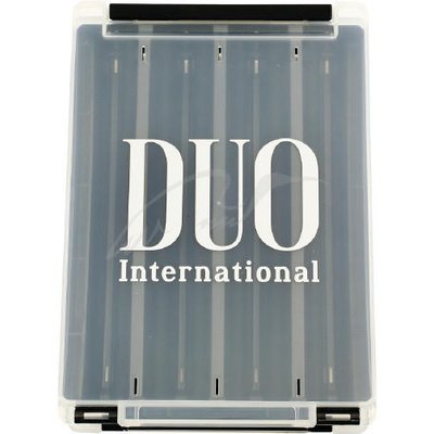 Коробка DUO Reversible Lure Case 180 Pearl Black/Clear 34.31.92 фото