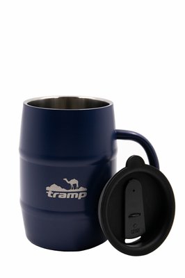 Термокружка подарункова Tramp 0,5л. з кришкою синя TRC-100-blue фото