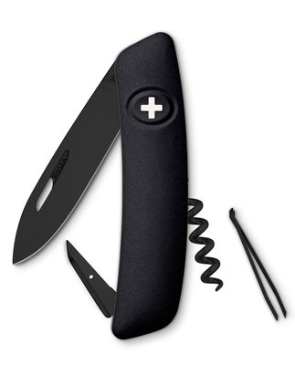 Нож Swiza D01, all black 4007350 фото