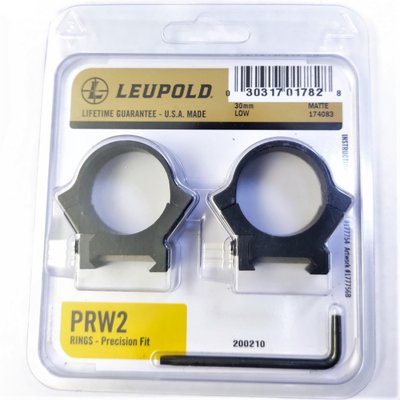 Кільця Leupold PRW2 30 мм, низькі (Сталь) 5002649 фото