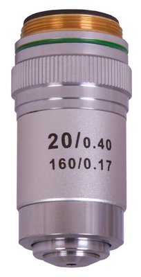 Об'єктив ахроматичний мікроскопу Levenhuk MED 20x 76066 фото