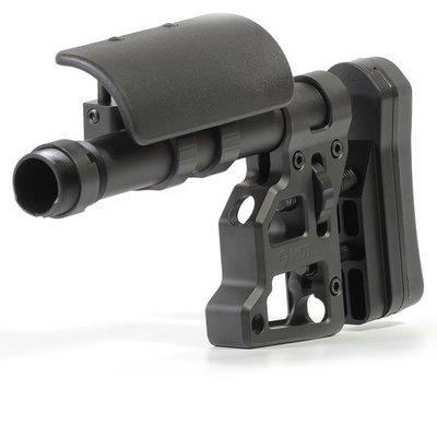 Приклад снайперський MDT Skeleton Carbine Stock 9.75'' чорний алюмінієвий 1728.00.77 фото