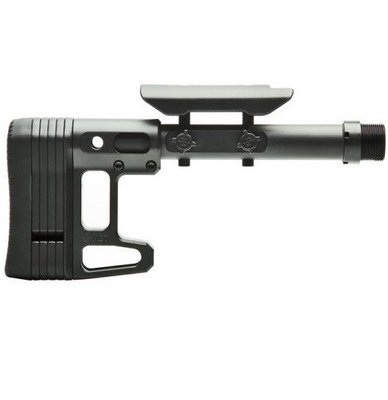 Приклад MDT Skeleton Rifle Stock LITE алюминиевый сплав 6061-Т6 черный 1728.01.60 фото