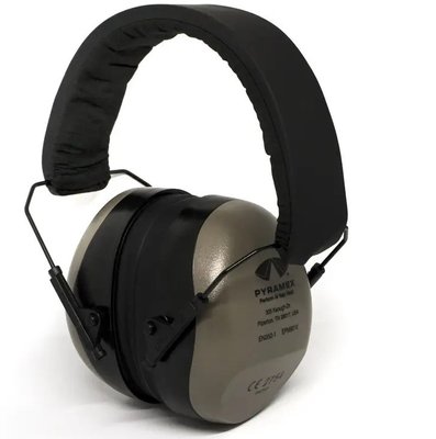 Навушники захисні Pyramex PM8010 (захист SNR 30 dB, NRR 26 dB), бежево-сірі PM-MUF-PM8010 фото