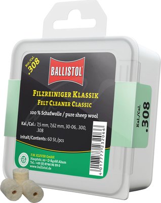 Патч для чистки Ballistol войлочный классический .308 60шт/уп 429.00.89 фото