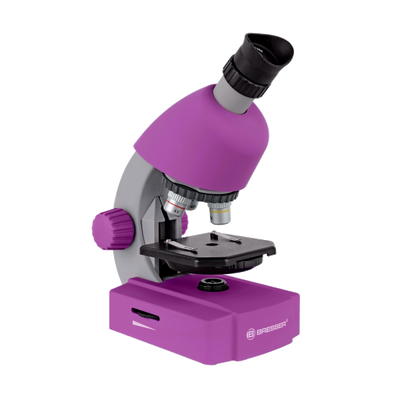 Мікроскоп Bresser Junior 40x-640x, фіолетовий, Bresser, 70121 70121 фото
