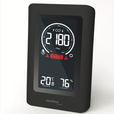 Измеритель качества воздуха для дома Technoline WL1030 Black (WL1030) DAS301569 фото