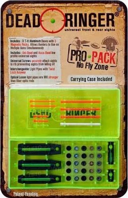 Набор мушек (5 шт.) Dead Ringer Pro-Pack. 10 цветных вставок. Кейс для хранения 1425.04.04 фото