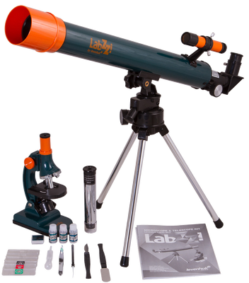 Набір Levenhuk LabZZ MT2: мікроскоп і телескоп, Levenhuk, 69299 69299 фото