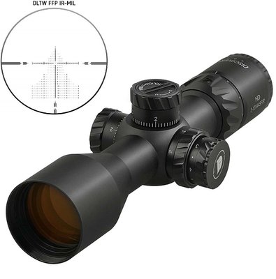Оптичний приціл Discovery Optics HD 3-12x44 SF IR, 30 мм труба, FFP підсвічування Z14.6.31.058 фото