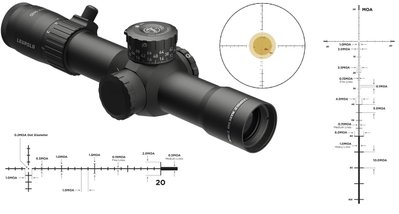 Оптический прицел LEUPOLD MARK 5HD 2-10x30 труба 35мм, Сетка M1C3 FFP PR-1MOA 5003436 фото