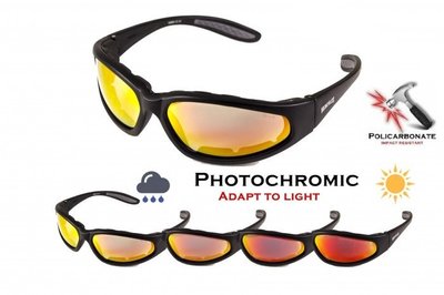 Фотохромные защитные очки Global Vision Hercules-1 Plus Photochr. A/F (G-Tech™ red) фотохромные красные 1ГЕР124-91П фото