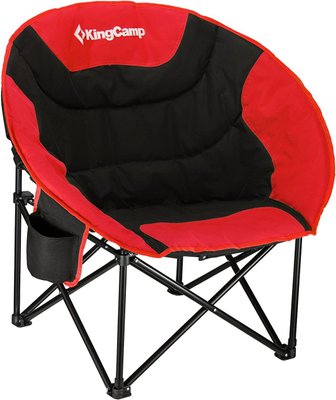 Кресло KingCamp Moon Leisure Chair (KC3816) Black/Red KC3816 Black/Red фото