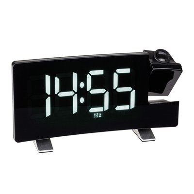 Проекційний годинник TFA c FM-радіо USB 60501502 фото