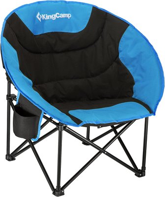 Крісло KingCamp Moon Leisure Chair (KC3816) Black/Blue KC3816 Black/Blue фото