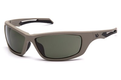 Открытыте защитные очки Venture Gear Tactical HOWITZER (Anti-Fog) (forest gray) серо-зеленые 3ХОВИ-21 фото