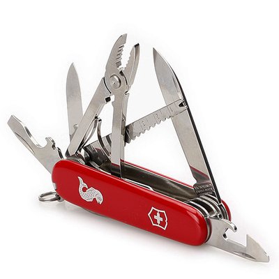 Швейцарский нож Victorinox Swiss Army Angler, красный 4001651 фото