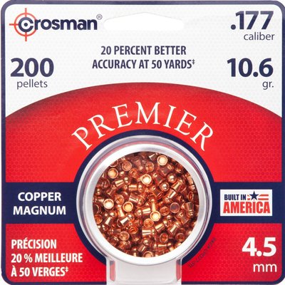 Пули Crosman Copper Domed 4.5 1003251 фото