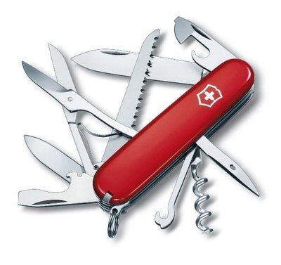 Швейцарский нож Victorinox Swiss Army Huntsman, красный 4001666 фото