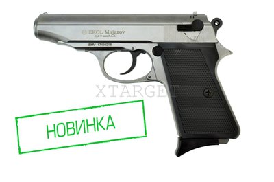Пистолет стартовый EKOL MAJAROV серый, 9мм (7+1патр) Z21.2.022 фото
