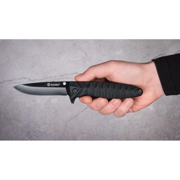 Складной нож GANZO G620b-1 черный G620b-1 фото