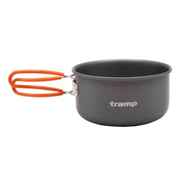 Кастрюля-кружка Tramp анодированная с крышкой-сковородкой 0,9+0,5л UTRC-145 (039) UTRC-145 фото
