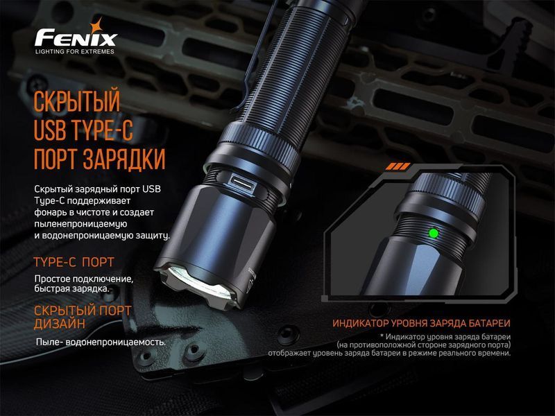 Фонарь Fenix TK20R V2.0 (Luminus SFT70, ANSI 3000 лм, 21700) TK20RV20 фото