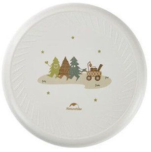 Фрісбі м'який Naturehike CNH22YL004, білий 6927595714423 фото