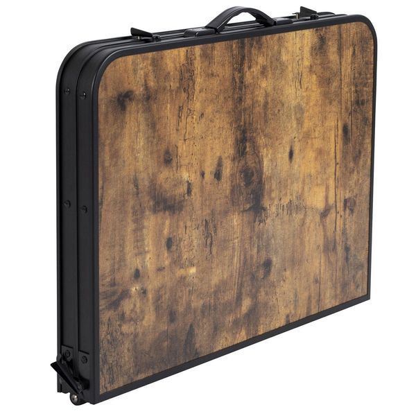 Стол Bo-Camp Decatur 90x60 cm Black/Wood look (1404200) DAS301467 фото